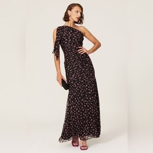 Shoshanna Vivine Tossed Rose Gown